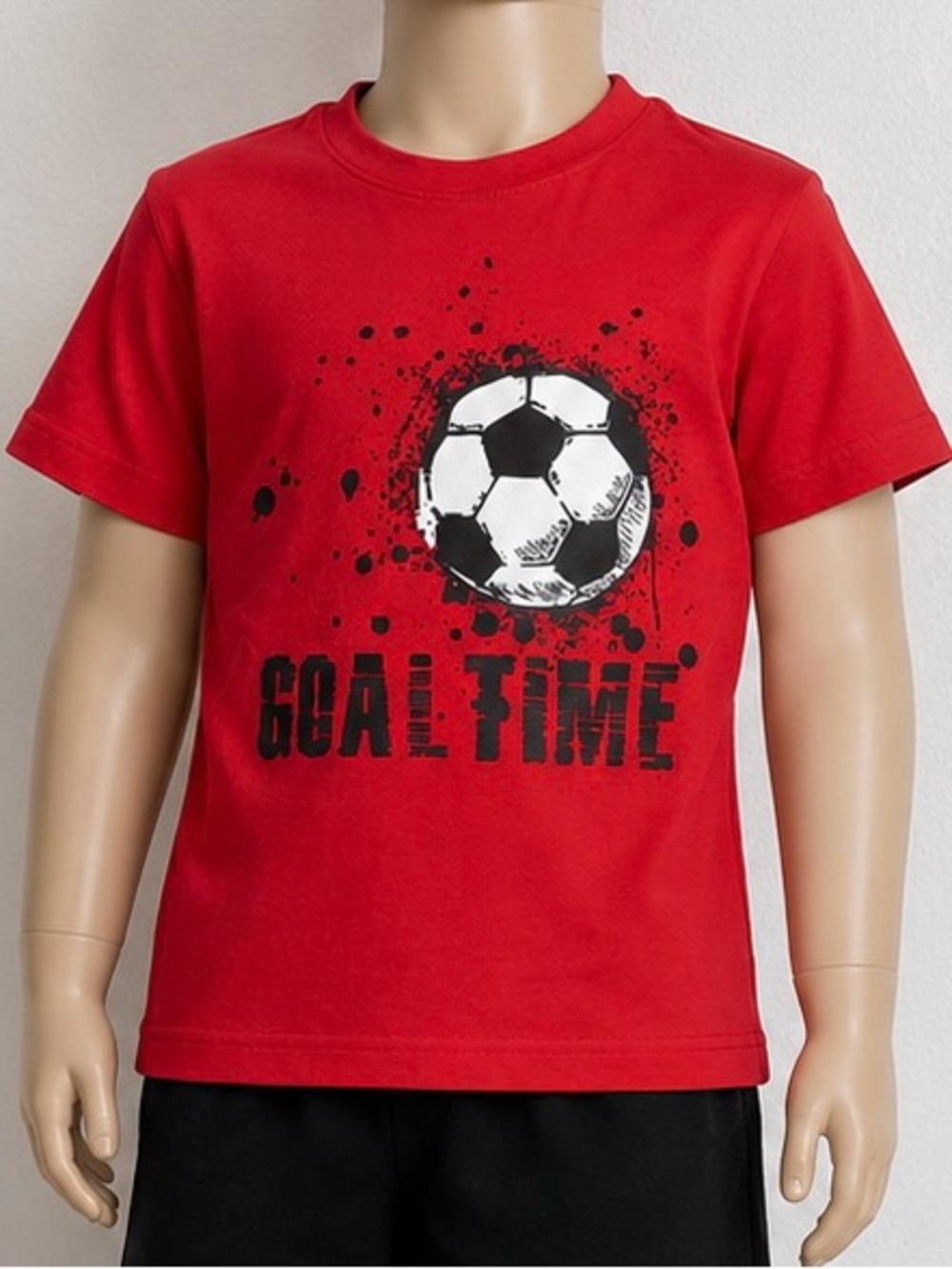 Boys' Red& White Soccer Graphic Tee - Short Sleeve Bundle- 2 Shirts NWOT 14/16